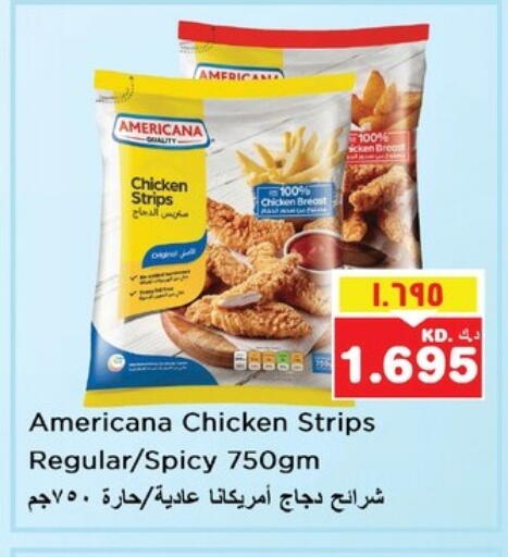 AMERICANA Chicken Strips available at Nesto Hypermarkets in Kuwait - Kuwait City