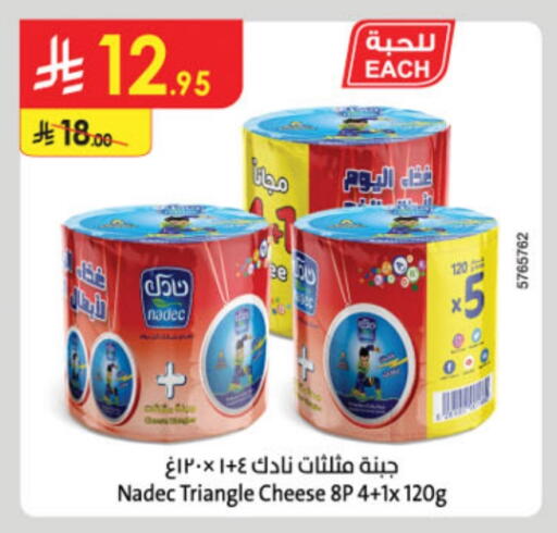 NADEC Triangle Cheese available at Danube in KSA, Saudi Arabia, Saudi - Abha