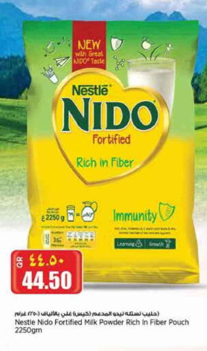 NIDO Milk Powder available at Retail Mart in Qatar - Al Rayyan