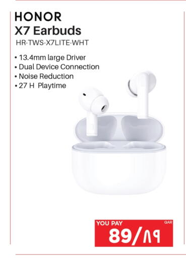 HONOR Earphone available at Emax  in Qatar - Al Khor