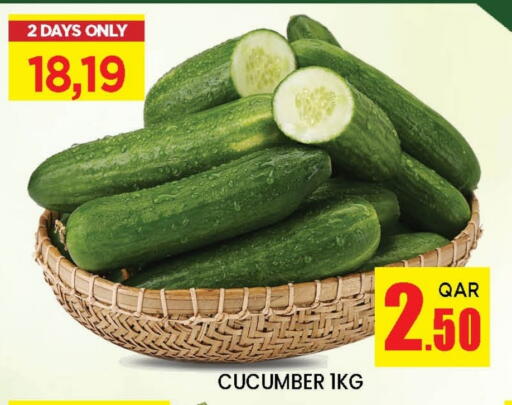 Fresh Vegetables in Doha Stop n Shop Hypermarket, Qatar Offers - Qatar Cucumber from Qatar available at Doha Stop n Shop Hypermarket in Qatar - Al Wakra