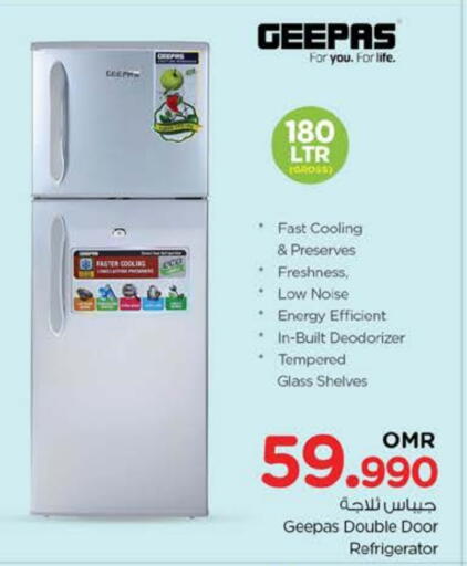 GEEPAS Refrigerator available at Nesto Hyper Market   in Oman - Sohar
