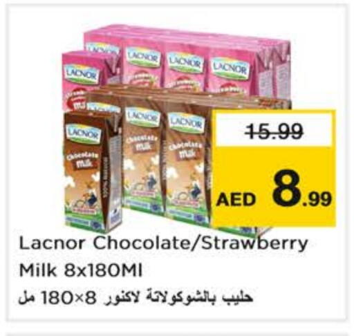 LACNOR Flavoured Milk available at Nesto Hypermarket in UAE - Abu Dhabi