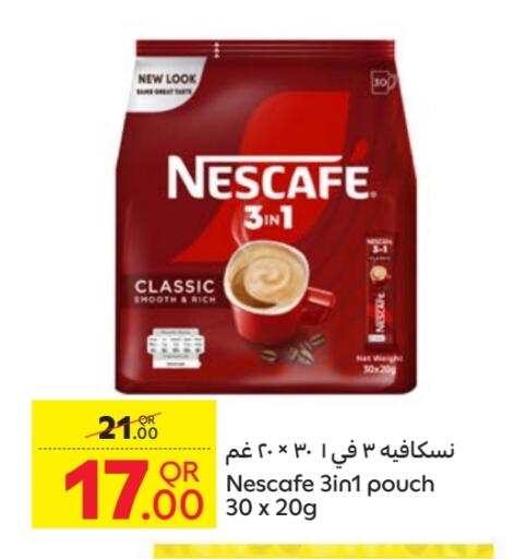 NESCAFE Coffee 3in1 available at Carrefour in Qatar - Al-Shahaniya