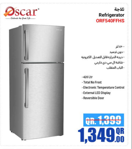 OSCAR Refrigerator available at Jumbo Electronics in Qatar - Al-Shahaniya