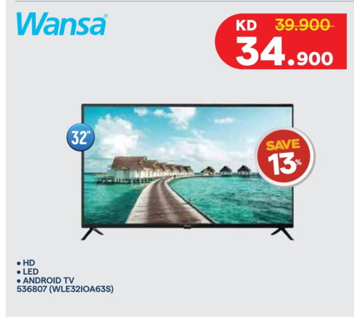 WANSA Smart TV available at City Hypermarket in Kuwait - Ahmadi Governorate
