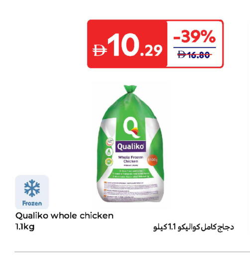 QUALIKO Frozen Whole Chicken available at Carrefour UAE in UAE - Umm al Quwain