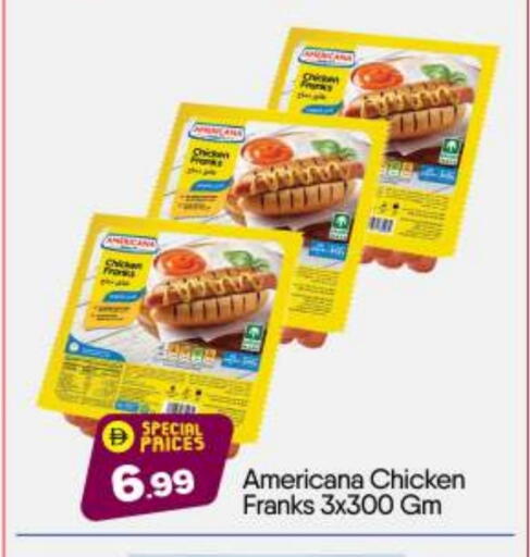 AMERICANA Chicken Franks available at BIGmart in UAE - Abu Dhabi