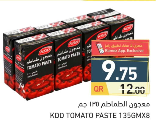KDD Tomato Paste available at Aswaq Ramez in Qatar - Al Rayyan