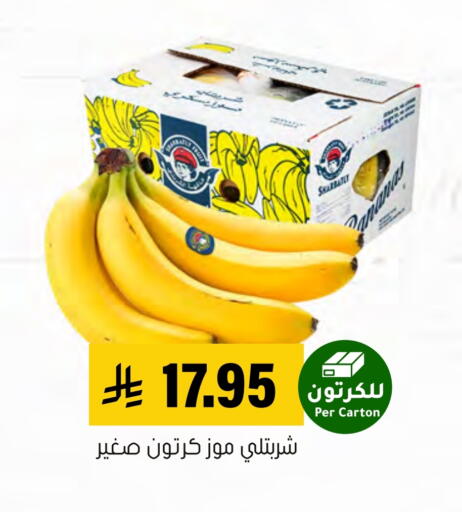 Banana available at Al Amer Market in KSA, Saudi Arabia, Saudi - Al Hasa
