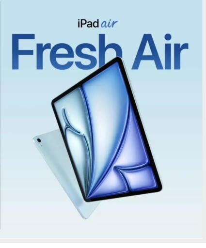 APPLE iPad available at iCONNECT  in Qatar - Umm Salal