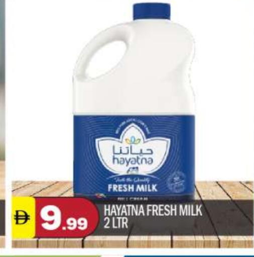 HAYATNA Fresh Milk available at BIGmart in UAE - Abu Dhabi