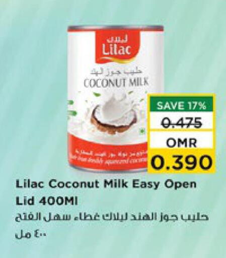 LILAC Coconut Milk available at Nesto Hyper Market   in Oman - Muscat
