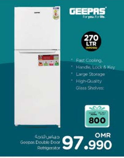 GEEPAS Refrigerator available at Nesto Hyper Market   in Oman - Sohar