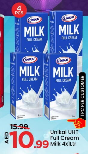 UNIKAI Full Cream Milk available at Mark & Save in UAE - Abu Dhabi