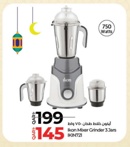 IKON Mixer / Grinder available at LuLu Hypermarket in Qatar - Al Wakra