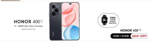HONOR available at Cairo Phones in Qatar - Al Shamal