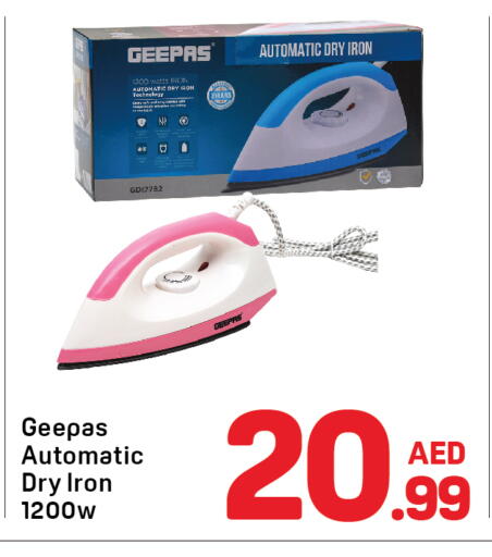 GEEPAS Ironbox available at Day to Day Department Store in UAE - Dubai