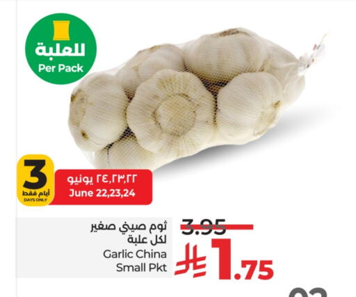 Fresh Vegetables in LULU Hypermarket, Saudi Arabia Offers - Saudi Arabia Garlic from China available at LULU Hypermarket in KSA, Saudi Arabia, Saudi - Mecca