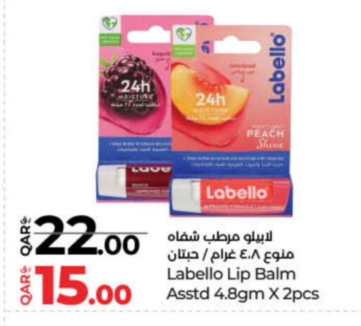 LABELLO Lip care available at LuLu Hypermarket in Qatar - Al Rayyan