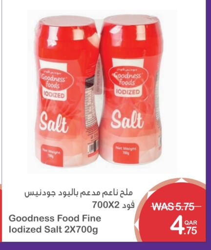Salts, Spices & Paste in Megamart, Qatar Offers - Qatar GOODNESS Salt available at Megamart in Qatar - Doha