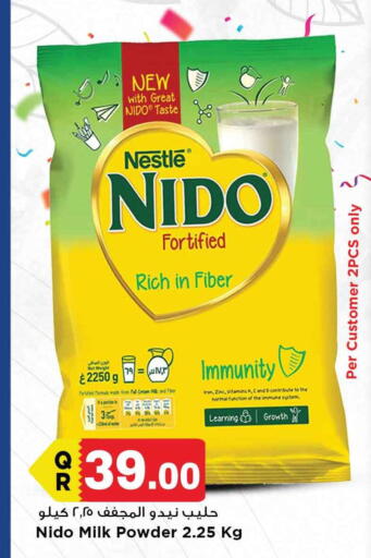 NIDO Milk Powder available at Marza Hypermarket in Qatar - Al Shamal
