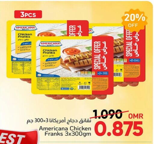 AMERICANA Chicken Franks available at Al Amri Center in Oman - Muscat