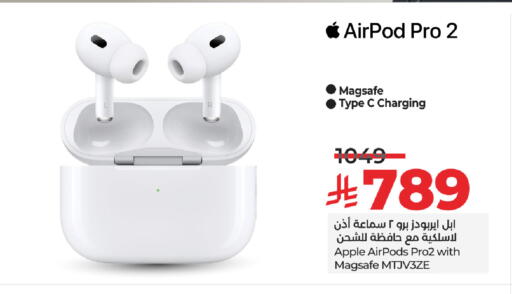 APPLE Earphone available at LULU Hypermarket in KSA, Saudi Arabia, Saudi - Hail