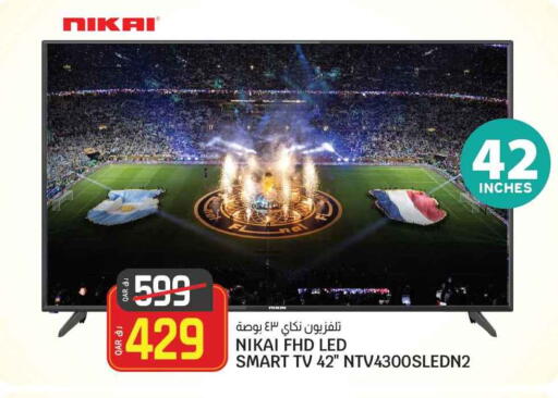 TV in Saudia Hypermarket, Qatar Offers - Qatar NIKAI Smart TV available at Saudia Hypermarket in Qatar - Doha