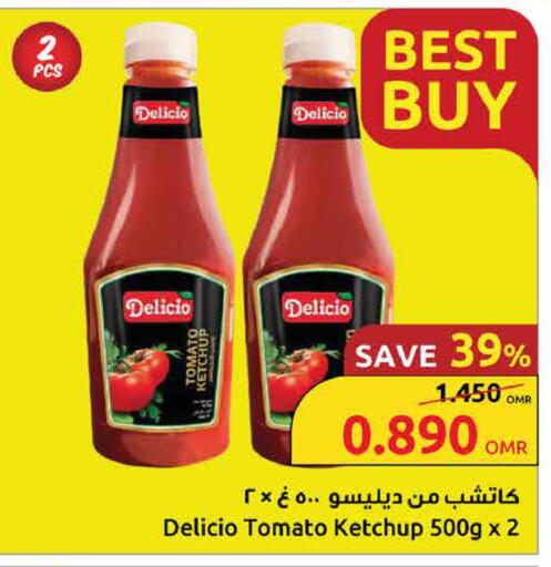 DELICIO Tomato Ketchup available at Sultan Center  in Oman - Sohar