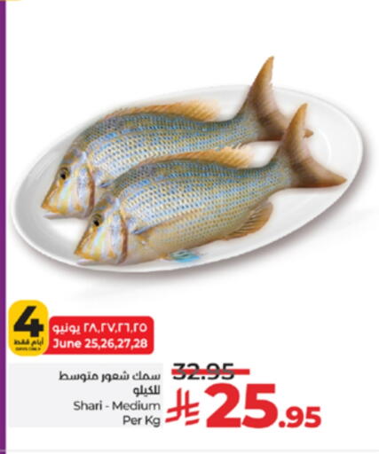 Fresh Fish in LULU Hypermarket, Saudi Arabia Offers - Saudi Arabia available at LULU Hypermarket in KSA, Saudi Arabia, Saudi - Hafar Al Batin