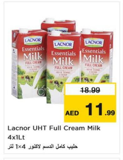 LACNOR Full Cream Milk available at Nesto Hypermarket in UAE - Sharjah / Ajman