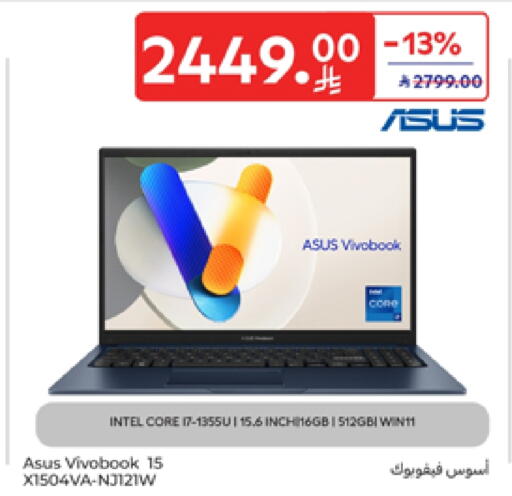 ASUS Laptop available at Carrefour in KSA, Saudi Arabia, Saudi - Jeddah