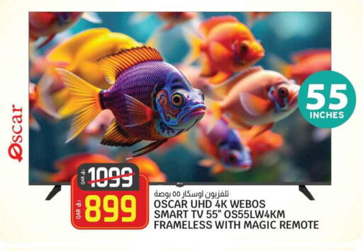 TV in Saudia Hypermarket, Qatar Offers - Qatar OSCAR Smart TV available at Saudia Hypermarket in Qatar - Doha