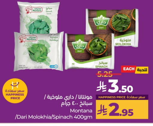 Frozen Fruits & Veg in LULU Hypermarket, Saudi Arabia Offers - Saudi Arabia Spinach available at LULU Hypermarket in KSA, Saudi Arabia, Saudi - Al-Kharj