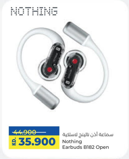NOTHING Earphone available at Lulu Hypermarket  in Kuwait - Ahmadi Governorate