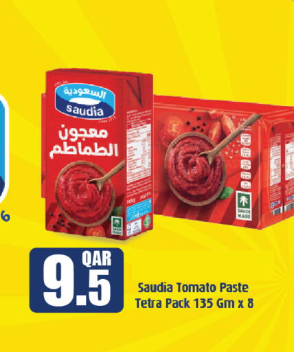 SAUDIA Tomato Paste available at City Hypermarket in Qatar - Al Khor