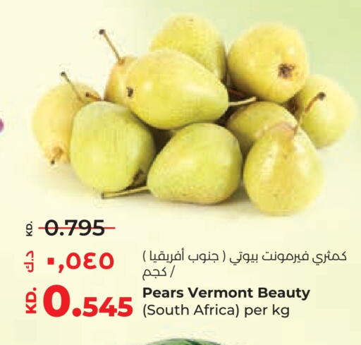 Pear from South Africa available at Lulu Hypermarket  in Kuwait - Jahra Governorate