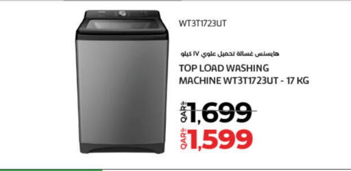 HISENSE Washing Machine available at LuLu Hypermarket in Qatar - Doha
