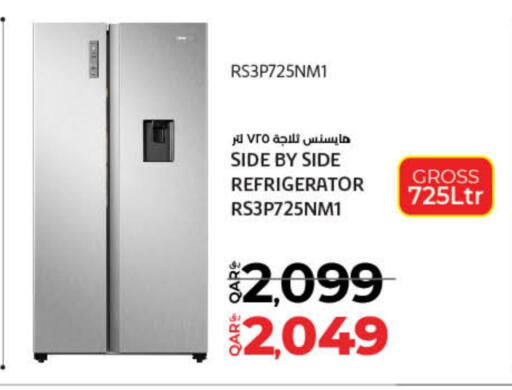 HISENSE Refrigerator available at LuLu Hypermarket in Qatar - Al Shamal