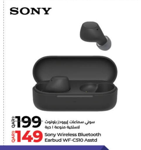 SONY Earphone available at LuLu Hypermarket in Qatar - Al Shamal