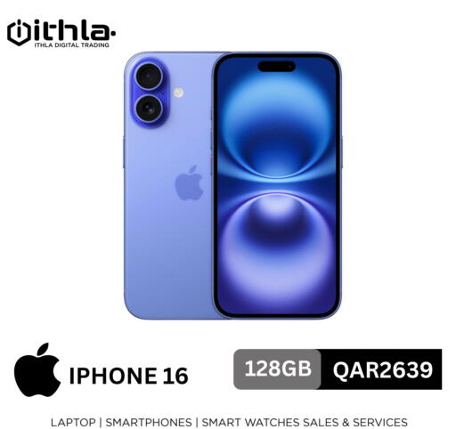 APPLE iPhone 16 available at Ithla Digital in Qatar - Al Shamal