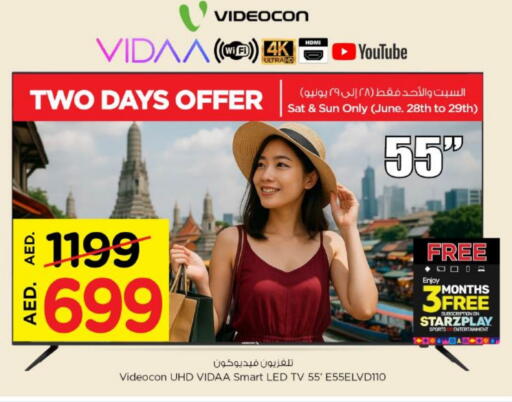 VIDEOCON Smart TV available at Nesto Hypermarket in UAE - Fujairah