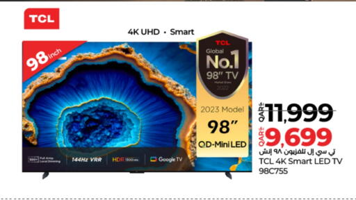 TCL Smart TV available at LuLu Hypermarket in Qatar - Al Khor