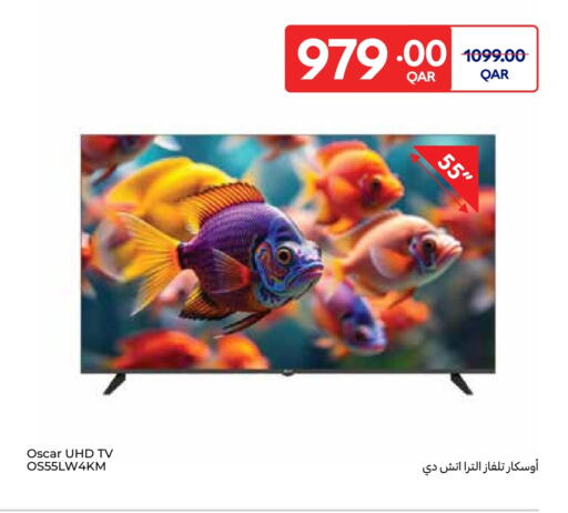 أوسكار تلفاز ذكي available at كارفور in قطر - الدوحة