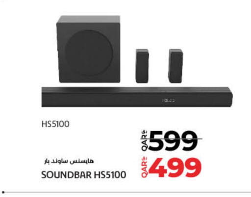 HISENSE Speaker available at LuLu Hypermarket in Qatar - Al Daayen