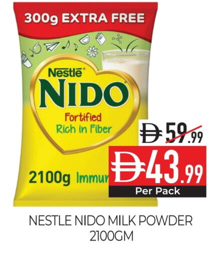 NIDO Milk Powder available at Delice Supermarket in UAE - Abu Dhabi
