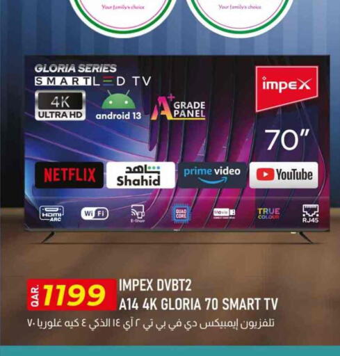 IMPEX Smart TV available at Rawabi Hypermarket in Qatar - Al Wakra