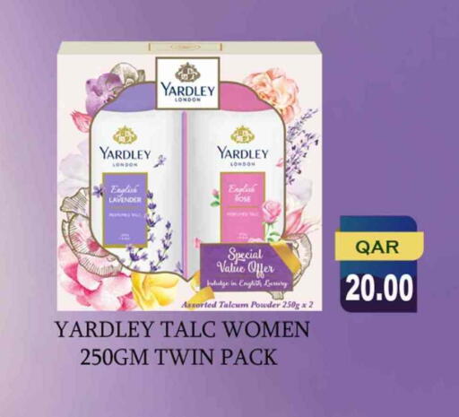Skin & Face Care in Rawabi Hypermarket, Qatar Offers - Qatar YARDLEY Talcum Powder available at Rawabi Hypermarket in Qatar - Al Rayyan