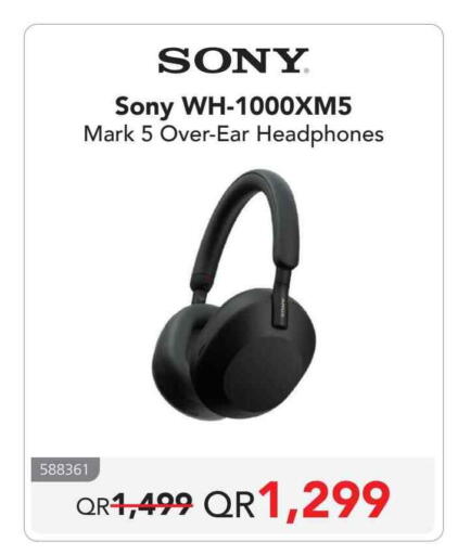 SONY Earphone available at Jarir Bookstore  in Qatar - Al Shamal